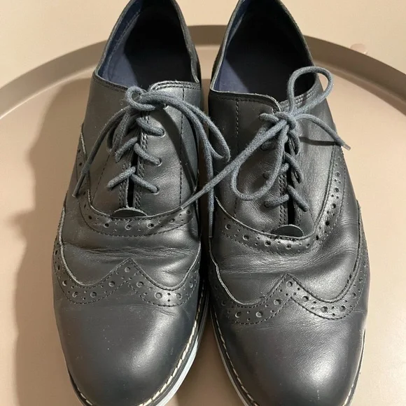 Cole Haan | Shoes | Cole Haan Womens B Navy Leather Grand Os  display picture 1